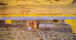 Jean Edouard Vuillard - Twilight at Le Pouliguen