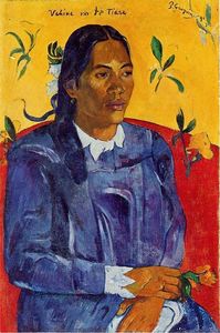 Paul Gauguin - Vahine no te Tiare (also known as Woman with a Flower)