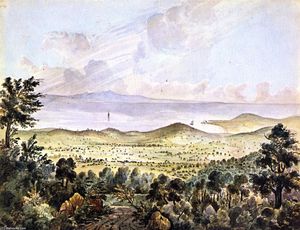 James Madison Alden - Valley of Montecito near Sta. Barbara, California