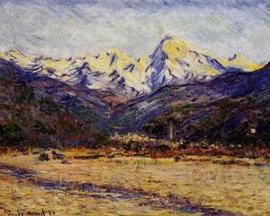 Claude Monet - The Valley of the Nervia