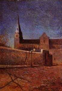 Paul Gauguin - Vaugirard Church by Night