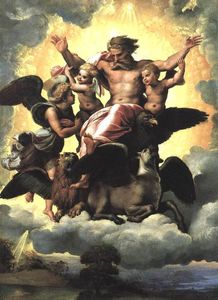 Raphael (Raffaello Sanzio Da Urbino) - The Vision of Ezekiel