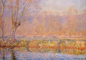 Claude Monet - The Willow (also known as Spring on the Epte)
