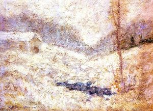 John Henry Twachtman - Winter Scene