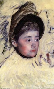 Mary Stevenson Cassatt - Woman Wearing a Bonnett