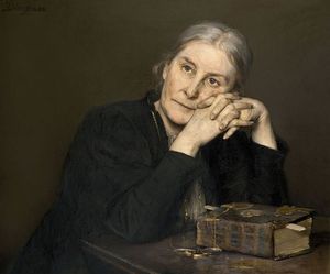 Bertha Wegmann - Woman with a Book
