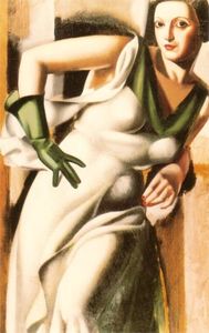 Tamara De Lempicka - Woman with a Green Glove