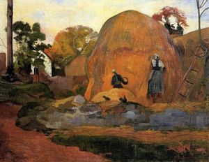 Paul Gauguin - Yellow Haystacks (also known as Golden Harvest)