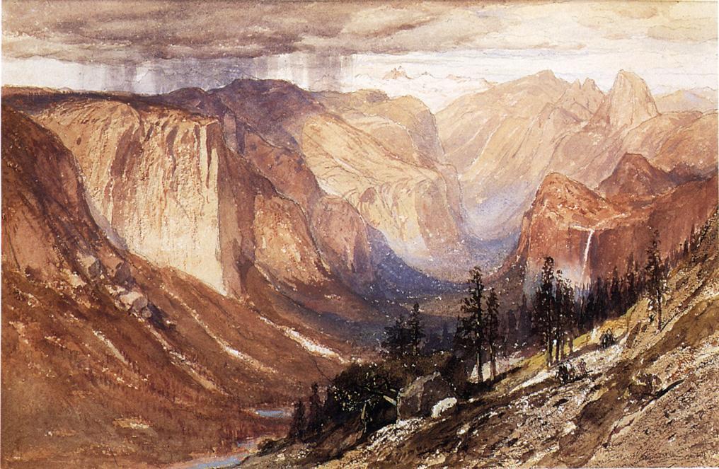  Artwork Replica Yosemite Valley, California, 1888 by Samuel Colman (1832-1920, United Kingdom) | ArtsDot.com