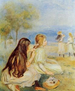 Pierre-Auguste Renoir - Young Girls by the Sea
