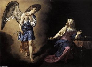 Adriaen Van De Velde - The Annunciation