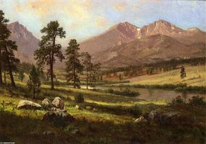 Albert Bierstadt - Long-s Peak, Estes Park, Colorado