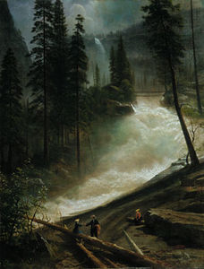 Albert Bierstadt - Nevada Falls, Yosemite