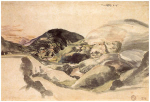 Albrecht Durer - Landscape near Segonzano in the Valley Cembra