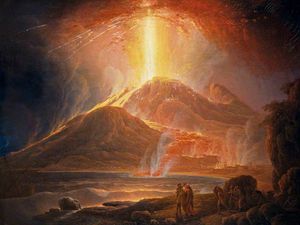 Jacob More - Mount Vesuvius In Eruption