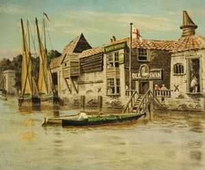 Walter Greaves - The Thames At Chelsea, London