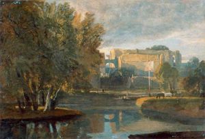 William Havell - Reading Abbey, Berkshire