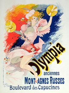 Jules Cheret - Poster Advertising -olympia-