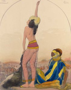 Leon Bakst - Judith With The Head Of Holofernes