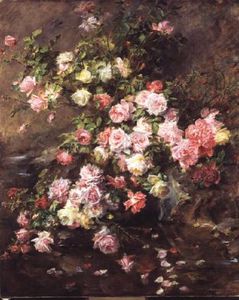 Madeleine Jeanne Lemaire - Roses
