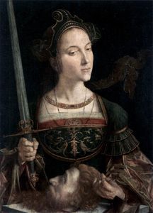 Jan Cornelisz Vermeyen (Jan Mayo) - Judith With The Head Of Holofernes
