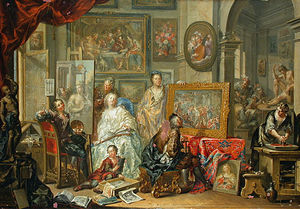 Johann Georg Platzer - Das Atelier Des Malers