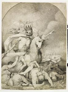 John Hamilton Mortimer - Death On A Pale Horse, C.1775