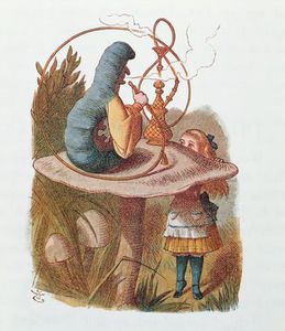 John Tenniel - Alice And The Caterpillar