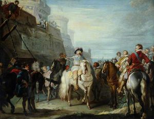 Joseph Parrocel - King Charles I At The Gates Of Hull