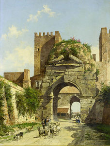 Antonietta Brandeis - The Arch Of Drusus, Rome