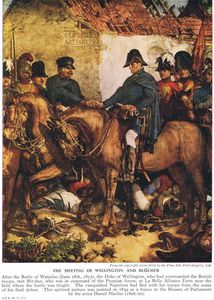 Daniel Maclise - The Meeting Of Wellington And Blucher