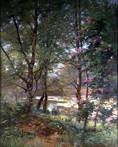 Ernest Parton - In A Fairy Woodland -