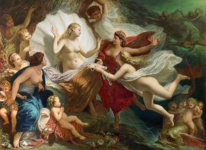 Henri Pierre Picou - The Birth Of Venus -