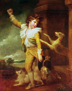 Richard Cosway - Boy With Dogs