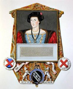 Sarah Countess Of Essex - Portrait Of Sir Anthony Browne )