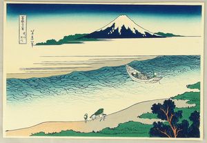 Katsushika Hokusai - Fugaku Sanju-rokkei - Tama River