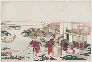 Katsushika Hokusai - The Chôfu Jewel River, One Of The Six Jewel Rivers