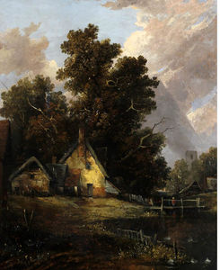 John Paul - Riverside Cottage And Church