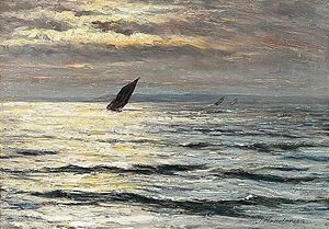 Joseph Henderson - Sunset Over The Sea