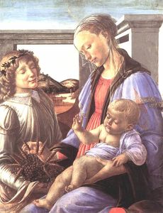 Sandro Botticelli - Madonna And Child With An Angel