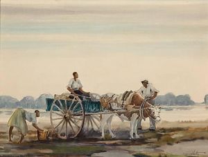 Alfred Heber Hutty - Low Country