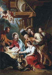 Willem Van Herp The Elder - Nativity