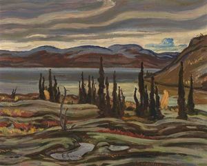 Alexander Young - Snow On The Hills, Great Bear Lake