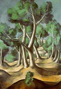 André Derain - Grove oil on canvas The Hermitage, St. Peters