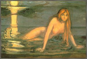 Edvard Munch - Mermaid (The Lady From The Sea)