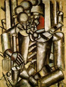 Fernand Leger - Soldier with a pipe - -