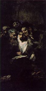 Francisco De Goya - Men reading