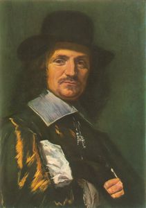 Frans Hals - The painter Jan Asselyn, Budapest
