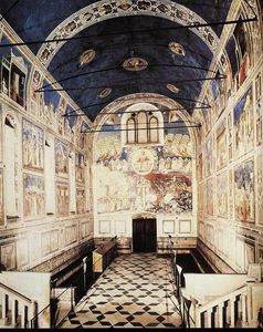 Giotto Di Bondone - The Chapel viewed towards the entrance