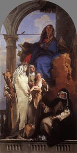 Giovanni Battista Tiepolo - The Virgin Appearing to Dominican Saints